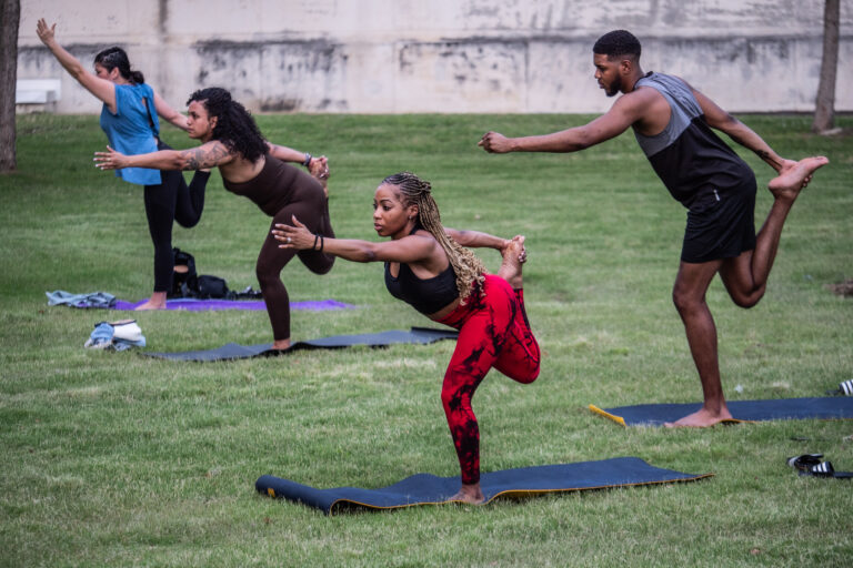 Yoga in Fair Park South Dallas